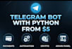 build a custom telegram bot in python