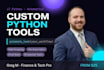 build a custom python tool to automate your repetitive computer tasks