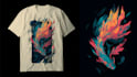 do clothing graphic design and t shirt logo design