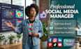 be your social media manager and content creator
