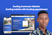 create roofing website roofing leads funnel roofing landing page