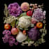 illustrate digitally realistic fruits or veggies