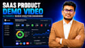 create saas explainer video, 2d animated, product demo video