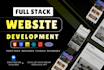 be full stack developer, front end web developer, full stack website development
