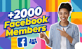 upgrade to new 2000 facebook members