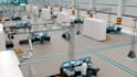 create 3d industrial technical video factory  production manufacturing animation