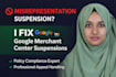 fix google merchant center misrepresentation suspension