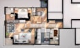 create 2d 3d floor plan interior exterior design and realistic renderings