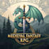 create a medieval, fantasy, rpg gaming logo
