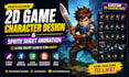 create 2d sprite sheet animation for unity games