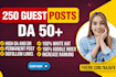 do guest posting services on high da DR websites with do follow backlinks