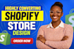 shopify store design shopify store redesign shopify website design shopify store