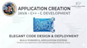 build custom software and applications in c, cpp and java