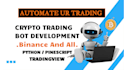 python trading bot 3commas crypto bot robinhood mexc bybit coinbase binance bot