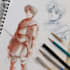 draw anime character design sheet