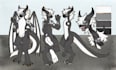 create fursona ref sheet furry reference sheet anthro ref sheet furry ref sheet