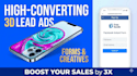 design high converting lead generation forms facebook ads strategy