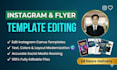 edit canva instagram post and flyer templates professionally