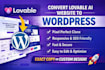 convert lovable ai website to wordpress clone lovable ai copy lovable ai website