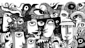do custom doodle art illustration, line art doodle,