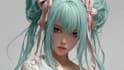draw concept beautifull anime character