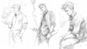 draw sketches with your character