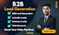 high quality b2b and linkedin lead generation