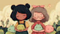 draw cute doodle art and cute custom characters