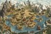 illustrate fantasy map, dnd map tolkien map