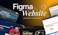 do figma website design, website UI UX design, figma design website mockup