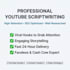 write high retention youtube scripts and content