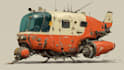 create vehicle concept art for you
