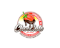 create graceful and fantastic strawberry  logo design