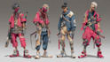 create cyberpunk character art