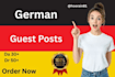 publish 3x german guest posts dr 50