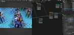 create custom procedural assets in blender geometry nodes