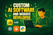 ai software developer,ai websites, ai chatbot, ai app, ai web application