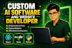 ai software developer,ai websites, ai chatbot, ai app, ai web application