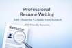 write, edit or rewrite your resume, cover letter or linkedin