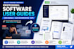 create professional software user guides and user manuals