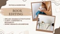 professionally edit and proofread your book to meet publishing standards