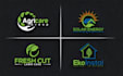 do tree, leaf, garden, agriculture and vegetable logo