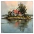 do handrawn watercolor landscape on paper