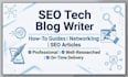 write SEO optimized tech how to blog articles and guides