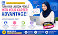 professionally rewrite and optimize your linkedin