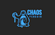 design modern chaos penguin logo