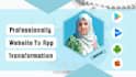 convert your website to android and ios apps