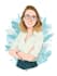 make a disney cartoon illustration