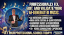 validate and professionally fix your ai generated scores and midi