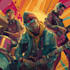 create bold music cover illustrations for bands and artists